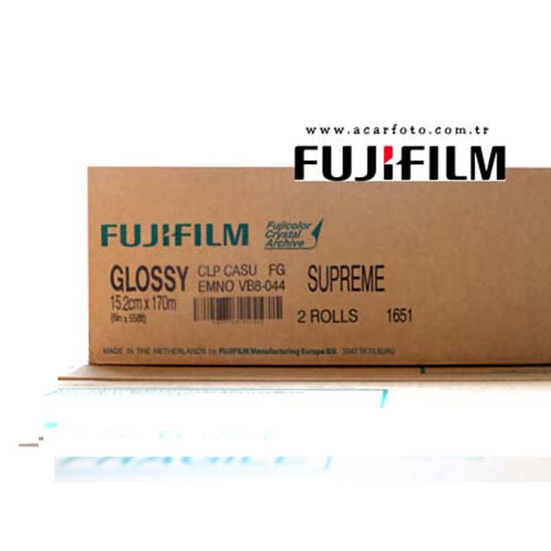 Fujifilm 15,2cmx176m Supreme Glossy(Parlak) Fotoğraf Kağıdı – 1 Rulo